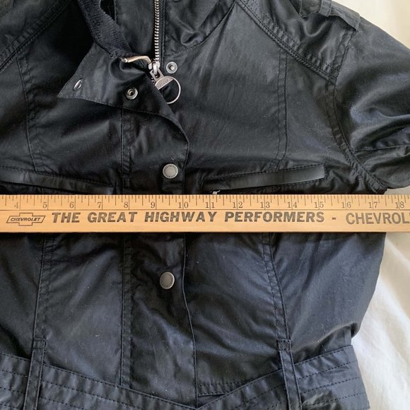 NWT $450 BARBOUR jacket size 0-2 - Picture 12 of 15